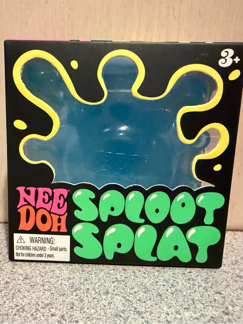 New Nee Doh Needoh Blue Sploot Splat Squish Squishy Sensory Toy Schylling